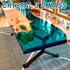Прозора епоксидна смола для об'ємних виробів Magic Crystal 3DMass (Уп. 675 г)