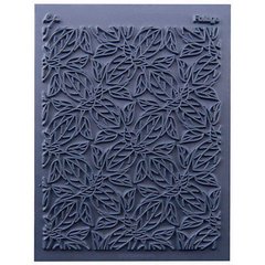 Текстурный коврик "Листва джунглей" Foliage, силиконовый штамп для полимерной глины, полимерных масс с глубокой текстурой