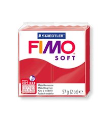 Fimo Soft №02 "Різдвяний червоний", уп. 56 г