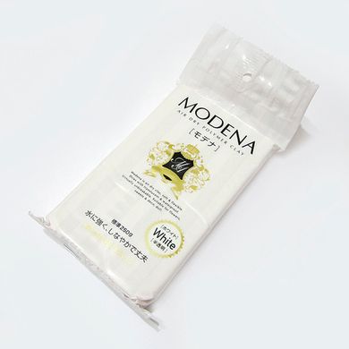 Modena Модена (Япония) холодный фарфор, cамоотвердевающий пластик, 250 г, белый