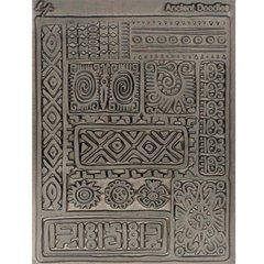 Текстурний килимок "Античність" Ancient Doodles, силіконовий штамп для полімерної глини, полімерних мас з глибокою текстурою