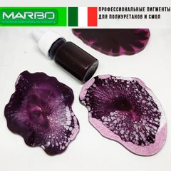 Marbo (Италия) пигмент "Японская слива" 79 концентрат для смол и полиуретанов. Марбо, PASTELLO 15 мл