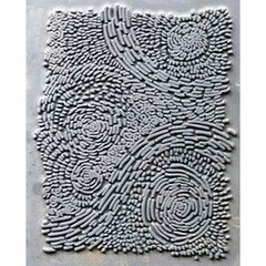 Текстурный коврик Ван Гог "Звездное небо", силиконовый штамп для полимерной глины, полимерных масс с глубокой текстурой