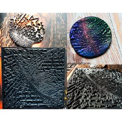 Текстурний килимок "Мікеланджело", силіконовий штамп для полімерної глини, полімерних мас з глибокою чіткою текстурою