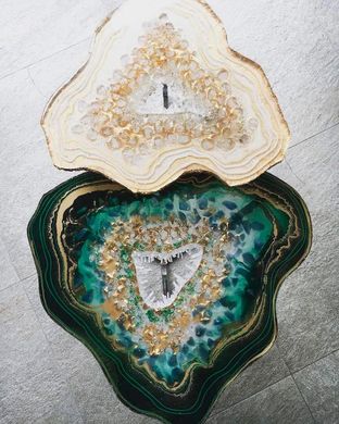 Смола эпоксидная Crystal Art Resin №2 густая, 670 г, для картин, подставок и покрытия поверхности