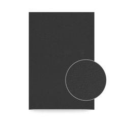 Тренировочный планшет для арт работ, ламинированный ДВП, грунтованный. Цвет черный 30х40 см