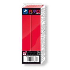 Полімерна глина пластику Фімо Професіонал FIMO Professioanl, упаковка 454 г, червоний №200